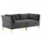 Ardent Performance Velvet Loveseat-923928806