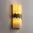 2 - Light Natural Alabaster Wall Sconce