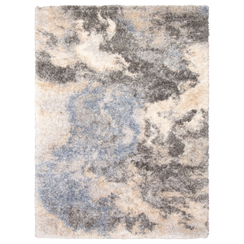 Barrand Performance Abstract Indoor Rug, Rectangle 3'11" x 5'7"