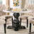 Julian 48" Round Marble Top Dining Table