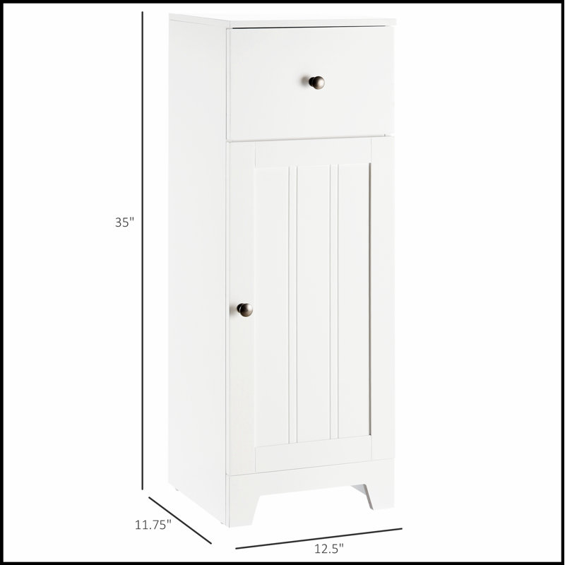 Armoire de rangement compacte blanche avec beaucoup d'espace et une conception durable pour une organisation efficace