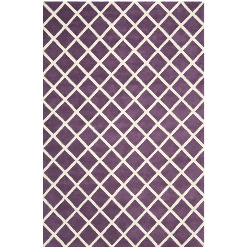 Tapis en laine touffeté à la main Teresita, Rectangle 8 pi x 10 pi