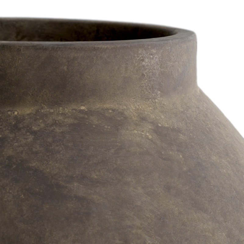 Moon Handmade Fiberclay Table Vase, 22.44" H x 15.75" W x 15.75" D