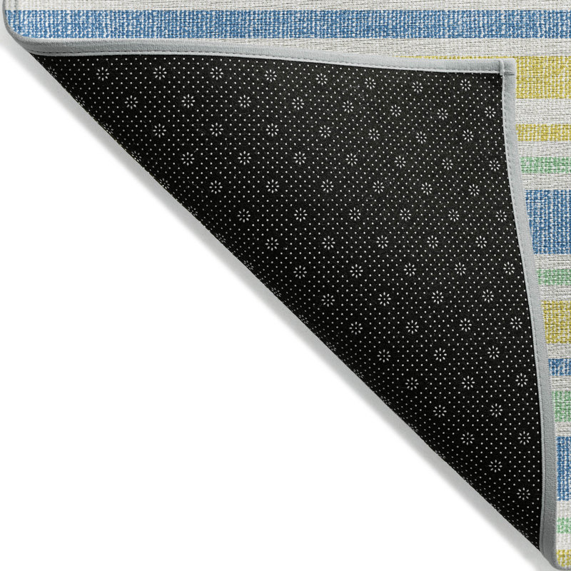Tapis intérieur / extérieur Kinslee, Rectangle 1 pi 8 po x 2 pi 6 po