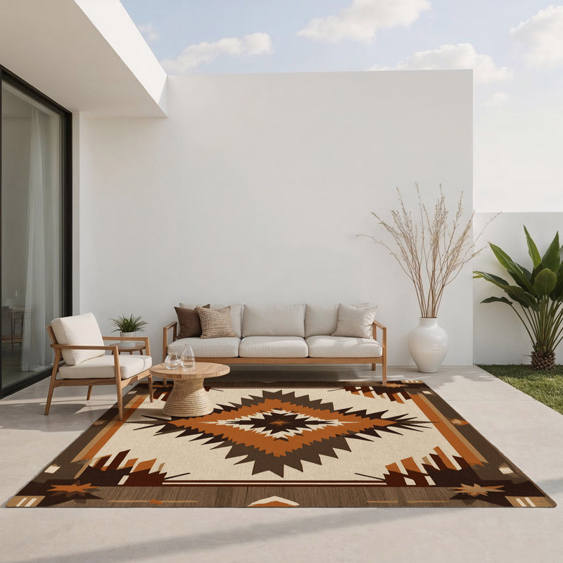 Tapis intérieur et extérieur Desert Spirit, Rectangle 3' x 5'