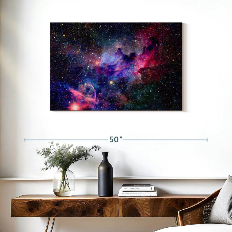 Oberle Galaxy Space Nebula, 24" H x 36" W