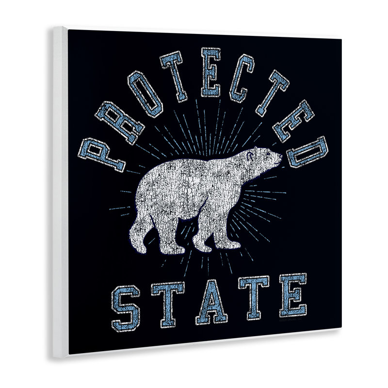 Art mural protégé par un ours polaire par Spirit Animals / Life Is High
