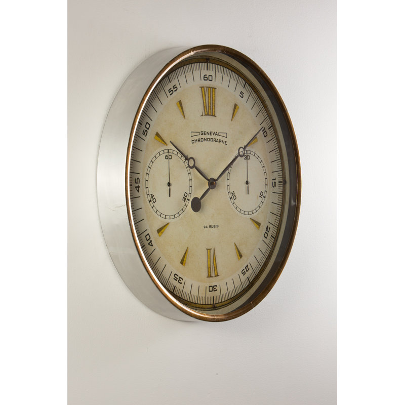 Metal Wall Clock, Large