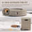 Kinzie Round Concrete Propane Smokeless Fire Pit Table-2126275543
