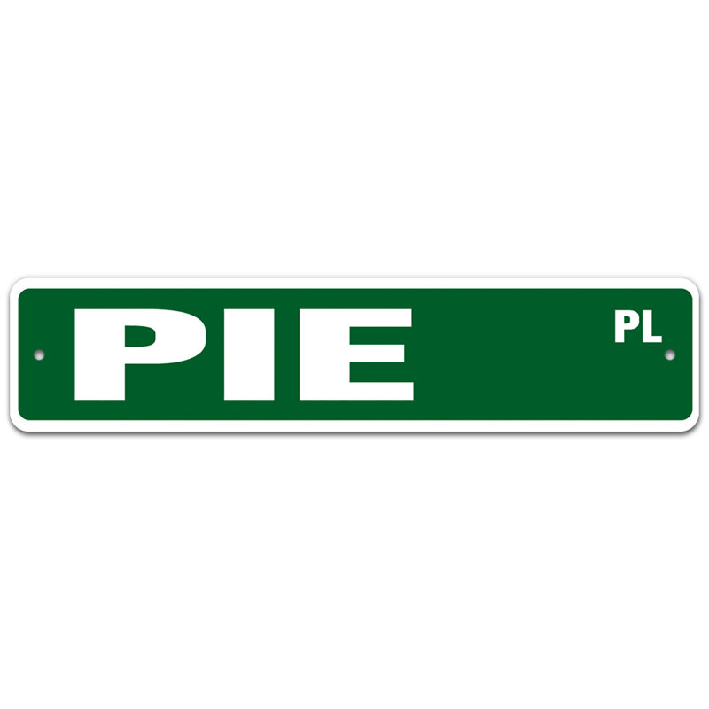 Plaque de rue Maxstadt, H 7 po x l 30 po x P 0,1 po
