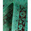 Tapis vert noué à la main de conception unique Chimel