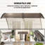 Dongguan Xiyite Trading Co., Ltd. 75cm W x 195cm D Polycarbonate Cover Retractable Door / Window Awning