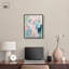 «Neon Breeze I», toile abstraite colorée par Art Remedy-113291415-113291425