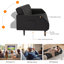 Canapé convertible en similicuir 77,56 po Fabry-1486150411
