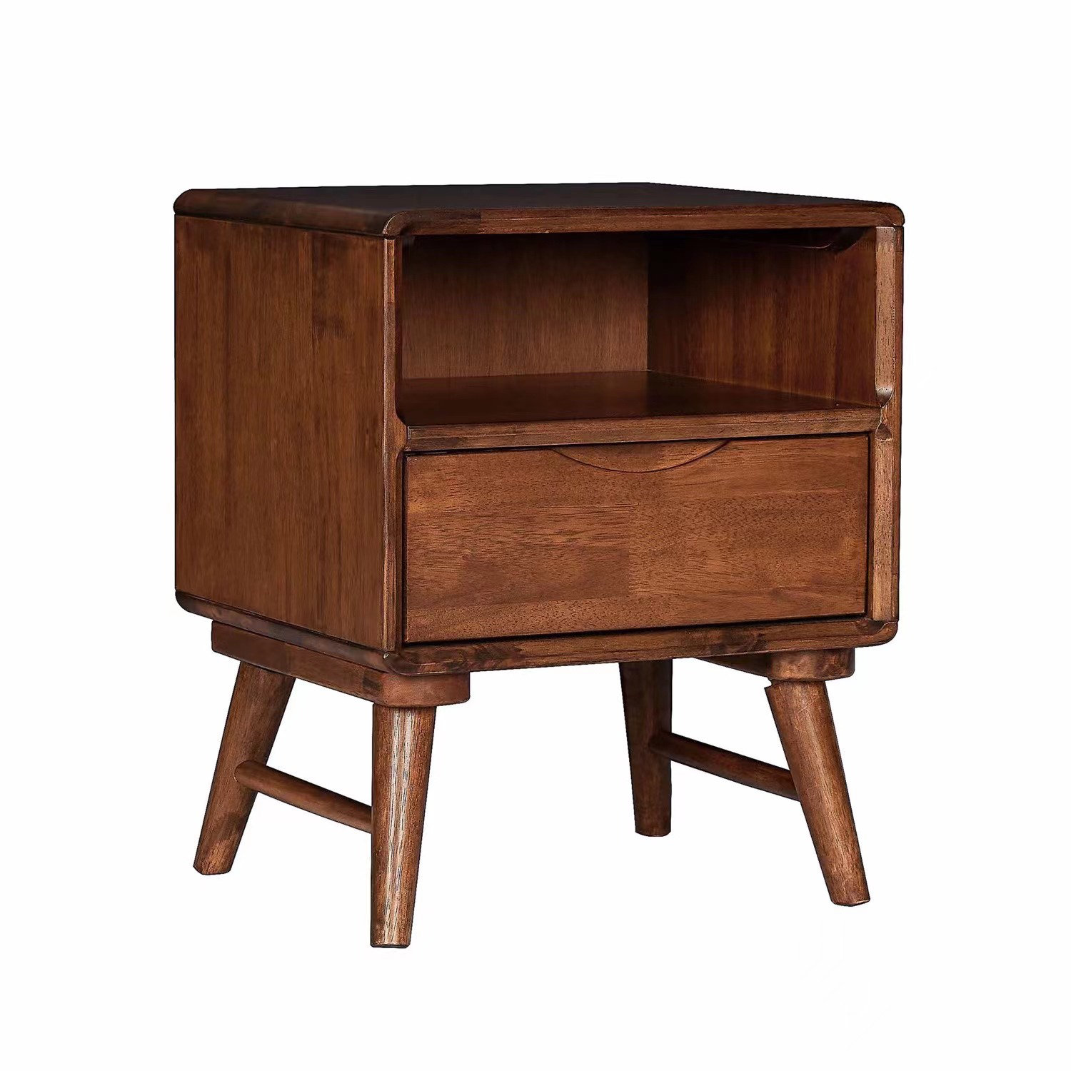 Corrigan Studio® Scandinavian Classic Wooden Night Stand & Reviews