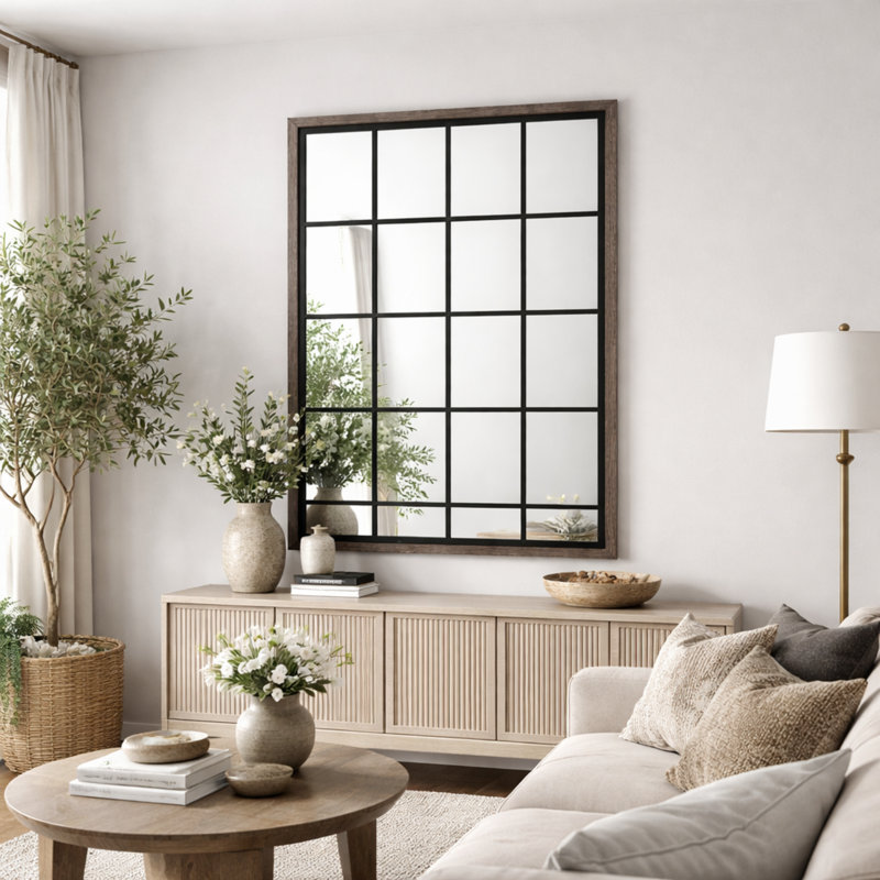 Aluminium Rectangle Mirror