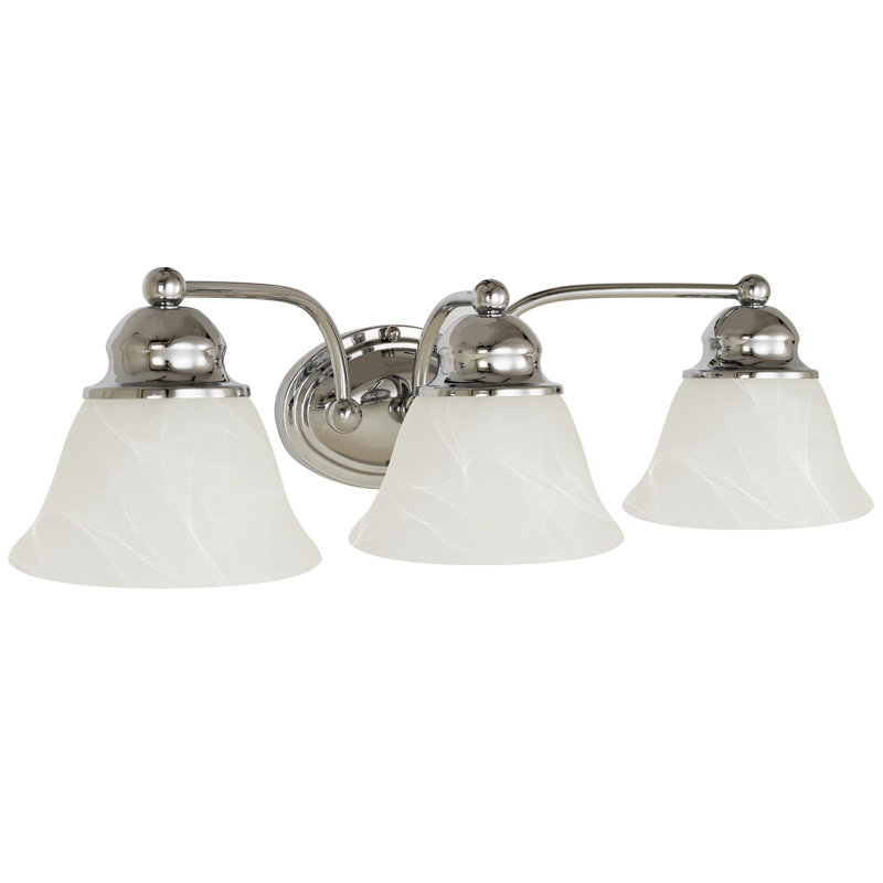 Terrera 3-Light Dimmable Chrome Vanity Light