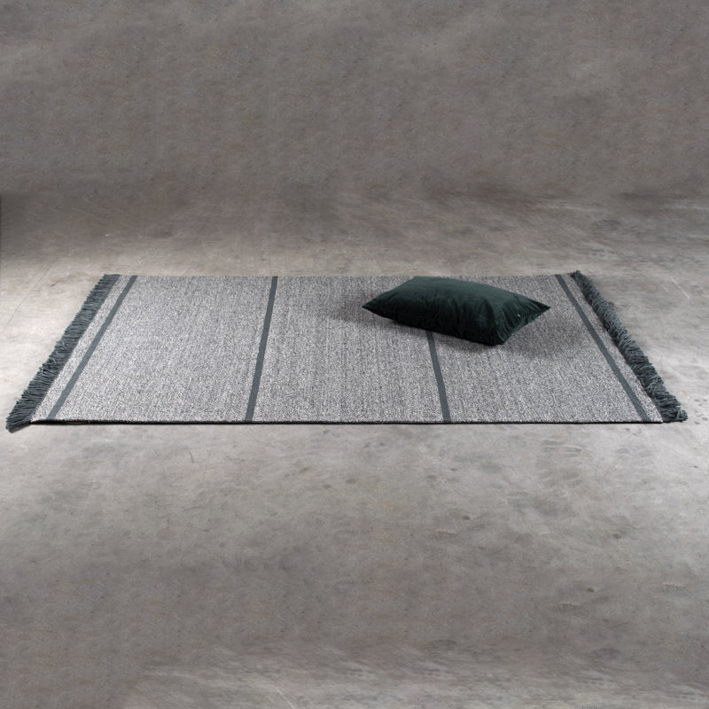 Marlo Striped Hand Woven Area Rug, Rectangle 200 x 290cm