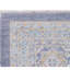 Tapis beige / gris / bleu clair de haute qualité noué à la main Ziegler 3000