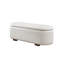 Banc de rangement Modern Bouclé
