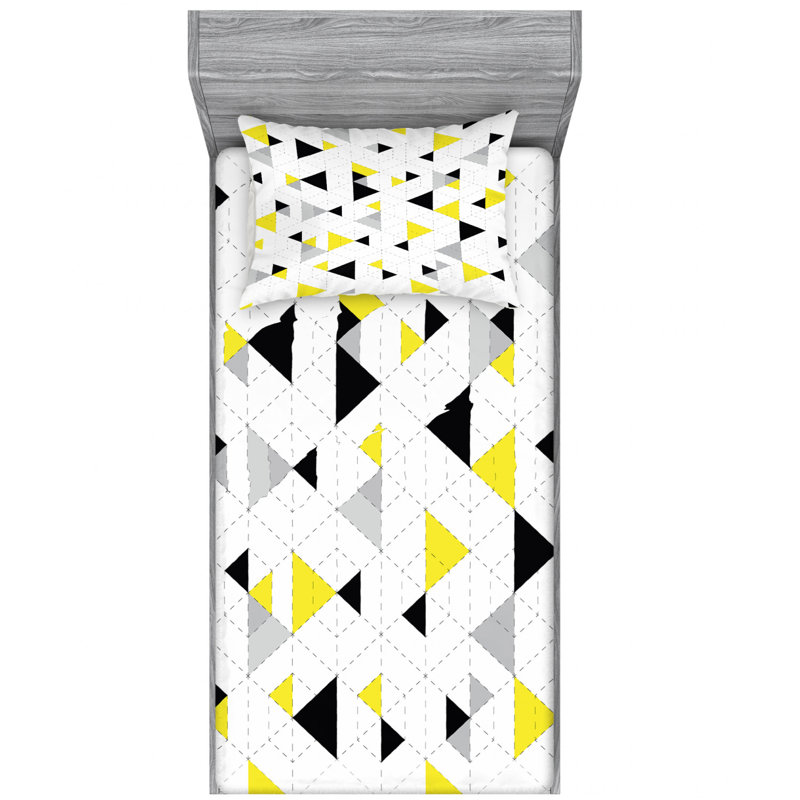 Microfiber Sheet Set, Twin Sheet Set with 1 Pillowcase