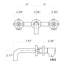Bathroom Faucet Wall Mounted Bathroom Sink Faucet-125230787