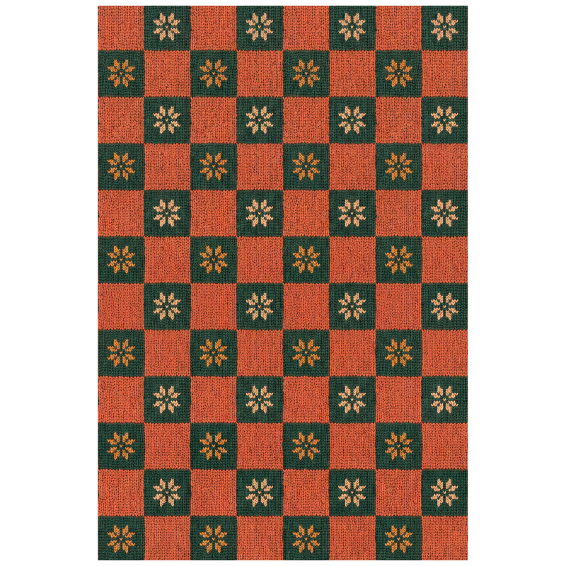 Tapis de Noël moderne Harbiye, Rectangle 8 pi 2 po x 11 pi 6 po