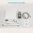 Dual Shower Head - 10 Inch Wall Mounted Square Shower System With Rough-In Valve-114230270