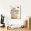 «Rainbow Seeds Romantic Birdcage II» par Lisa Audit, art mural sur toile-250592877