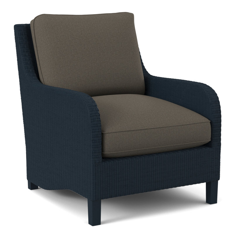 Gibraltar Armchair, Honey, Gray Sugar Performance; 0863-84