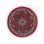 Fine Hand knotted Persian Bidjar round rug 3'7"X 3'7"
