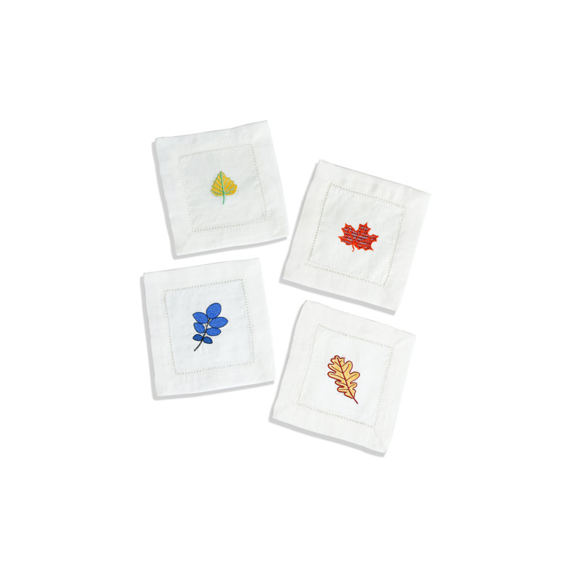 Serviettes à cocktail Harvest Foliage