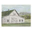 «Field Barn in Spring», reproduction de peinture acrylique sur toile tendue-31872570