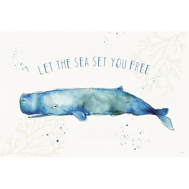 «Deep Sea I» par Anne Tavoletti, reproduction d'art sur toile tendue, H 8 po x l 12 po