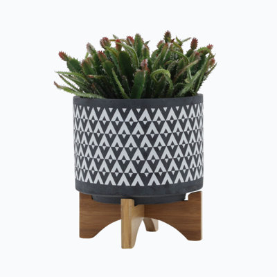 Pot de fleurs en céramique Kasir