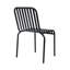 Chaise de salle à manger d'extérieur empilable Abra-1822436648
