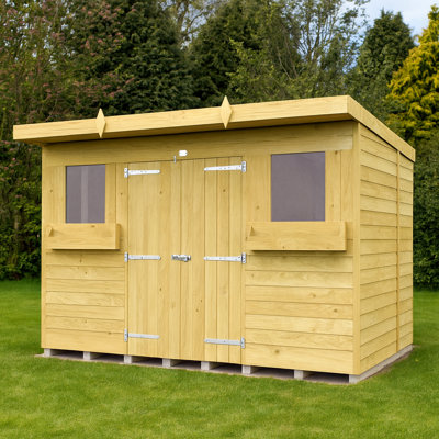 10ft x 7ft Pent Summer House