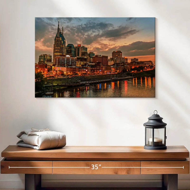 Horizon de Sirci Nashville Sundown, H 16 po x l 24 po