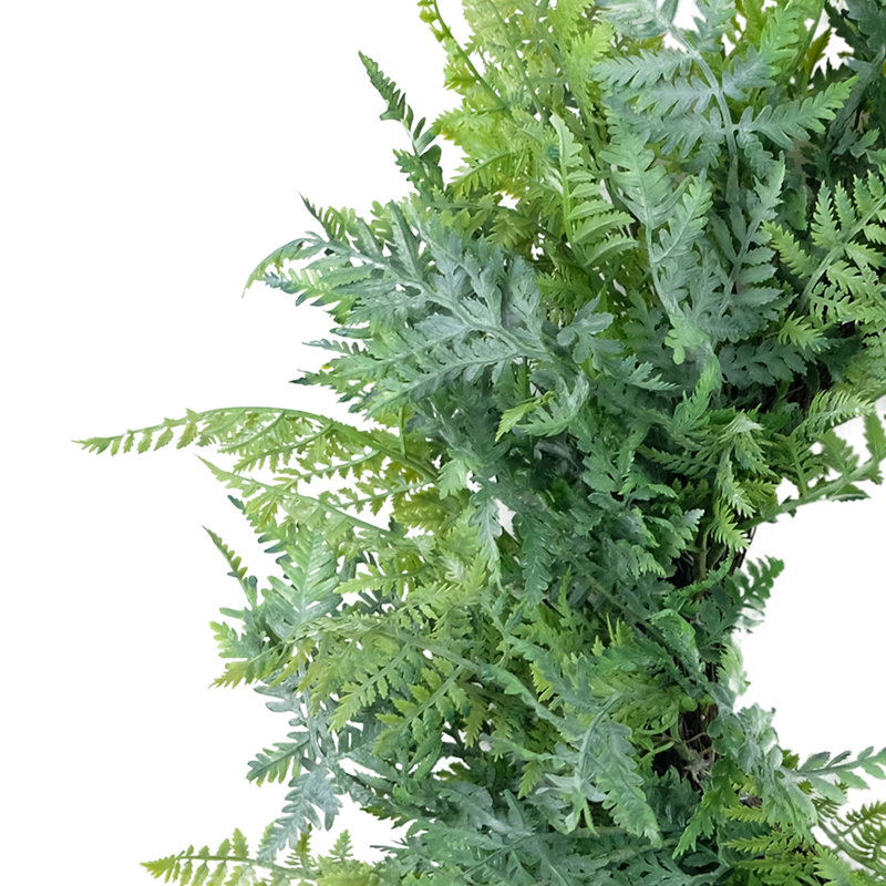 26" Artificial Fern Spring Wreath