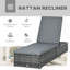 Adoni 60cm Long Reclining Single Chaise