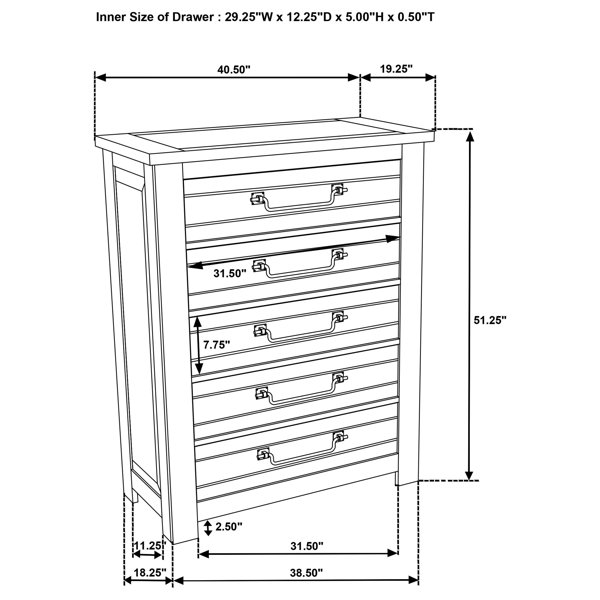 Dimensions du produit