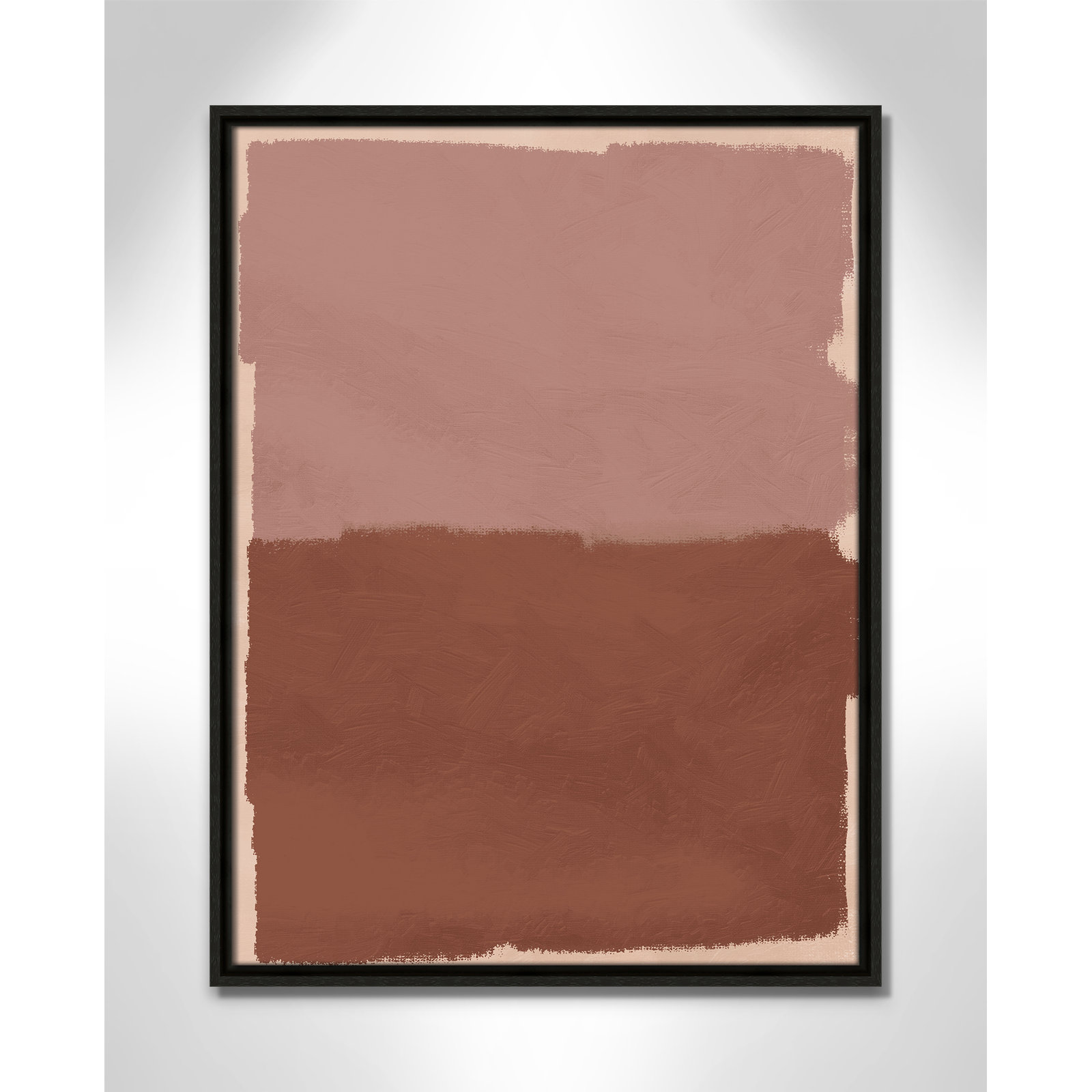 Hollow Delight Print by Marcus Prime, 19.5'' W x 25.5'' H, Espresso Floater