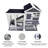 Dariyan Weather Resistant Rabbit Hutch