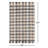 Cordelia Plaid Wool Charcoal/Medium Gray/Tan Area Rug-2055571622