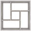 Wall Shelf 45.1x16x45.1 cm Engineered Wood-1967149554
