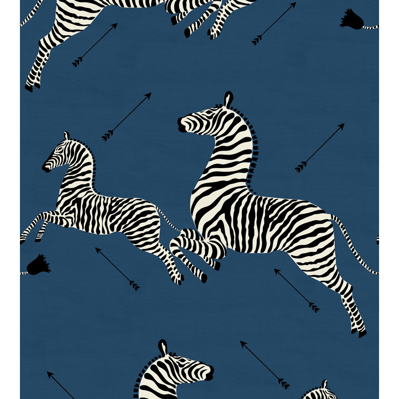 Tissu zèbres, Denim
