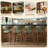 Upholstered Solid Wood Barstool Chair-848253280