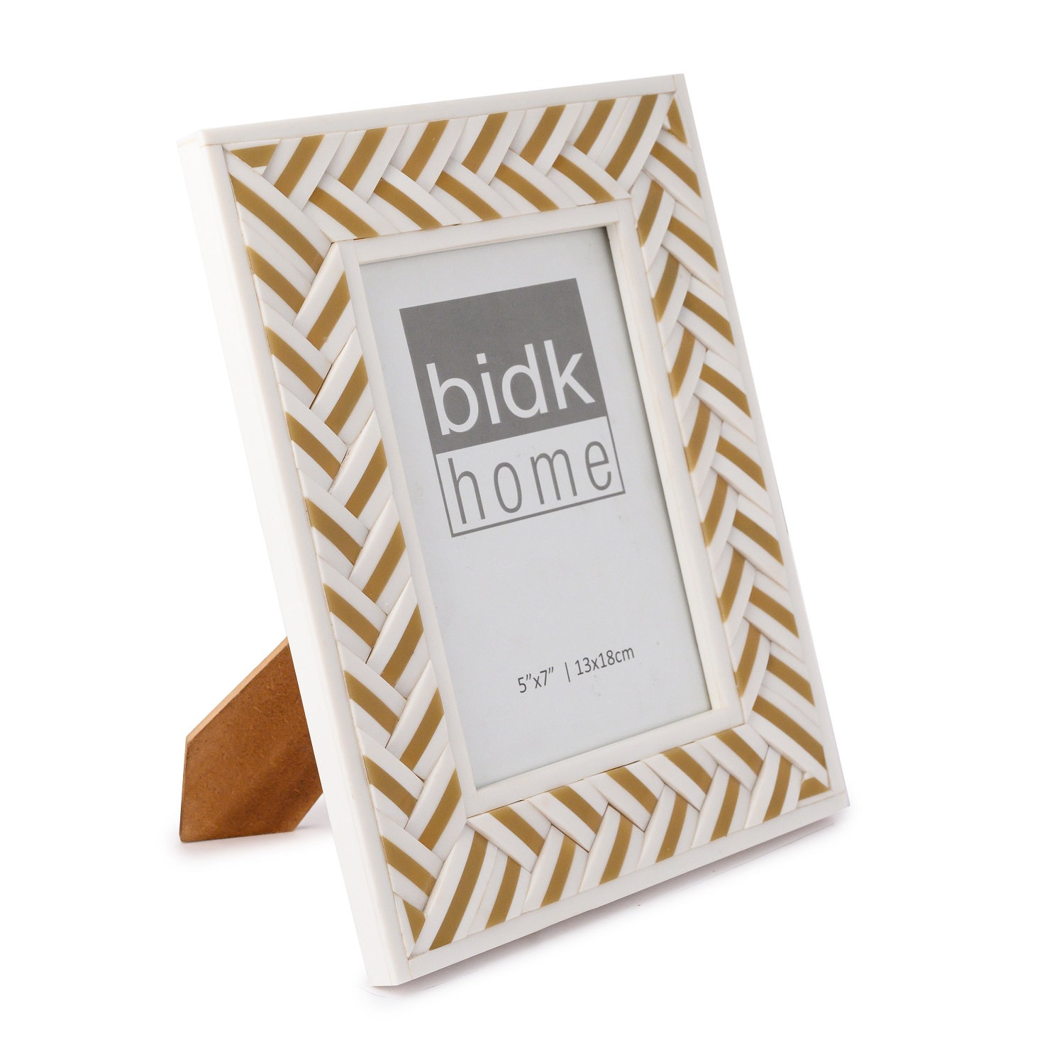 Henderson Bone Picture Frame, 5" W x 7" H