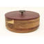 Porte-tortilla en bois rouge