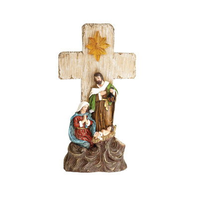 Résine HOLY Family Cross